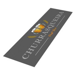 Tapete Passadeira de Cozinha Draft Beer Antiderrapante