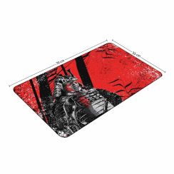 Mouse Pad Gamer Samurai Base Emborrachada 70x35