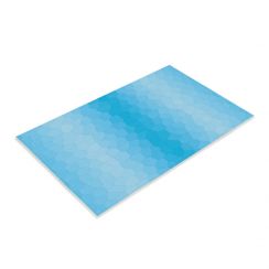 Tapete de Banheiro Veludo Tand Antiderrapante | Azul 60x45