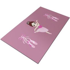 Tapete Infantil Bailarina Personalizado Tapete Infantil Bailarina Personalizado