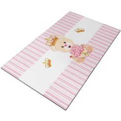 Tapete Infantil Ursinha Princesa Personalizado