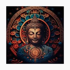 Tecido Adesivado Siddharta Gautama - 140x140 cm 