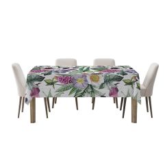 Toalha de Mesa Flores Oxford