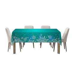 Toalha de Mesa Snowflake Oxford