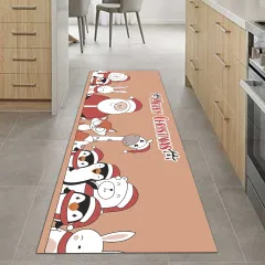 Tapete Passadeira Natalino Noel Antiderrapante